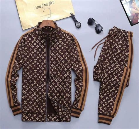 lv monogram tracksuit